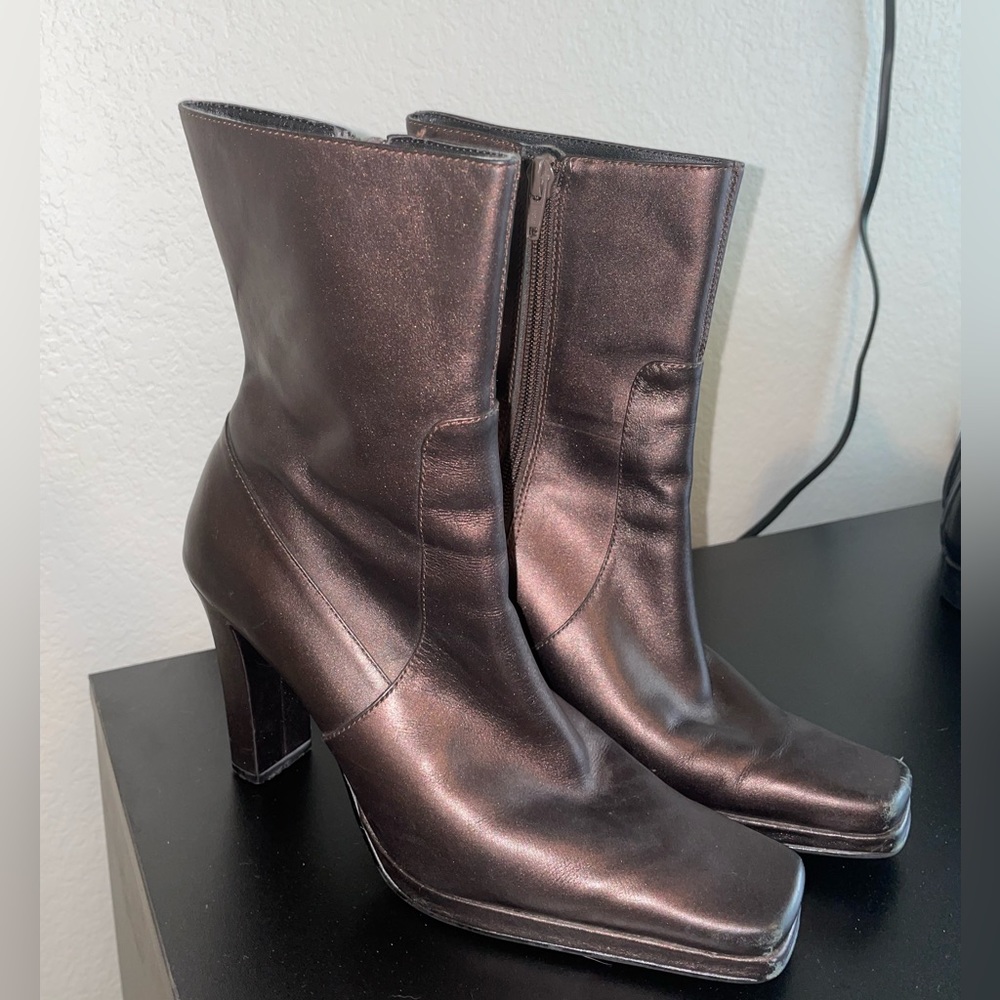 Nine West heeled booties